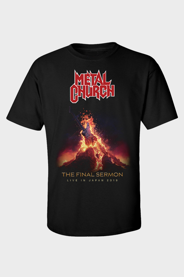 Metal church t shirt top